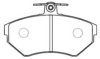ASVA AKD-1303 Brake Pad Set, disc brake